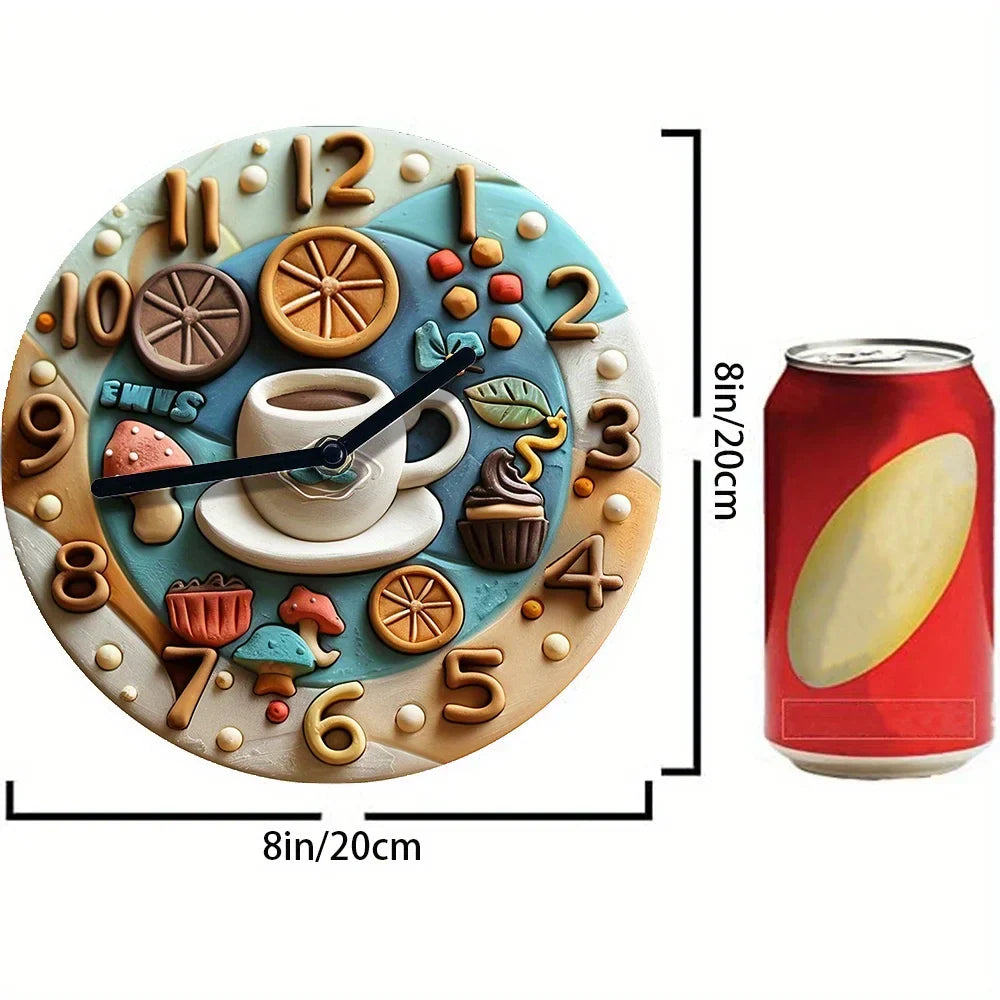 Skorter | Silent Coffee Clock DIY Decor