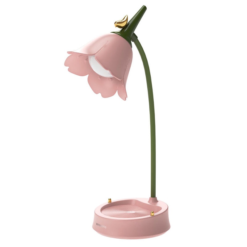 Skorter | LumaPetal  – Wireless Flower LED Desk Lamp