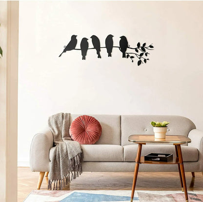 Skorter | Birds Metal Wall Sticker