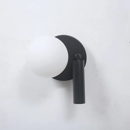 Skorter | NordicLux - Modern LED Bedside Lamp Rotating Glass Wall Lamp Bedroom and Living Room Decor