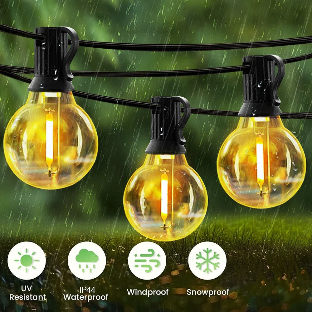 Skorter | Elegant Solar Bulb String Lights