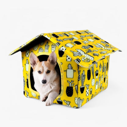 Skorter | Weather-resistant Animal House "CozyNest" for Cats and Small Dogs