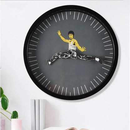 Skorter | KungFuTime - Chinese Kung Fu Wall Clock for Unique Decoration