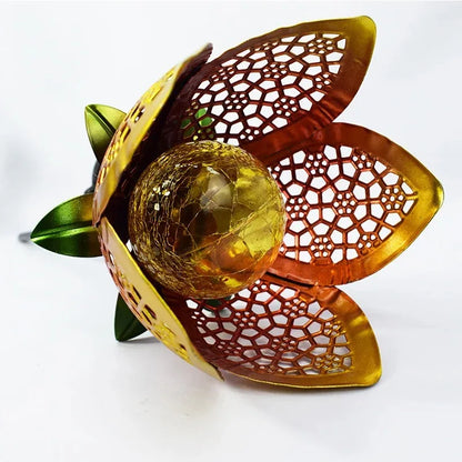 Skorter | Solar Garden Light Lotus Flower – Decorative LED Outdoor Lighting for Garden and Yard