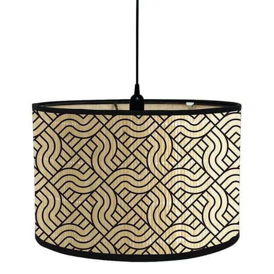Skorter | Art Deco Drum Lampshade