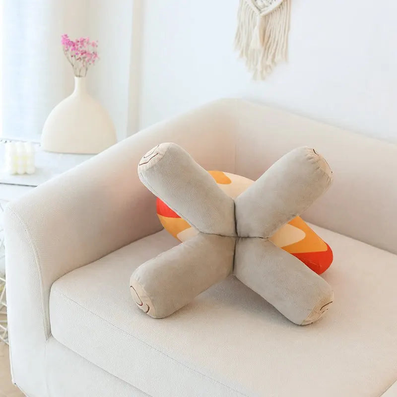 Skorter | Cartoon Campfire Cushion