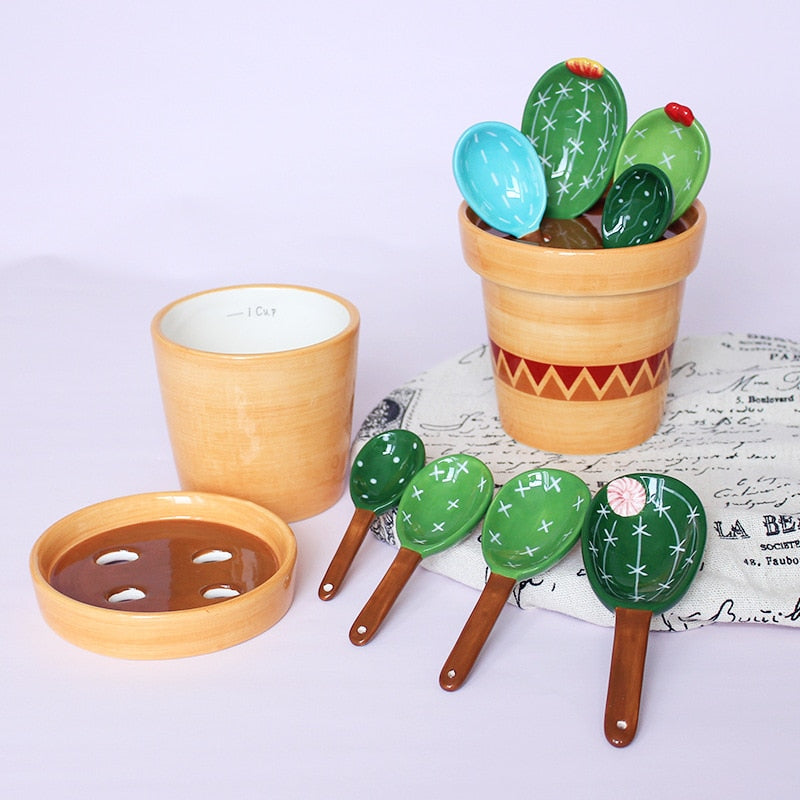 Skorter | Cactus Spoon Measuring Set
