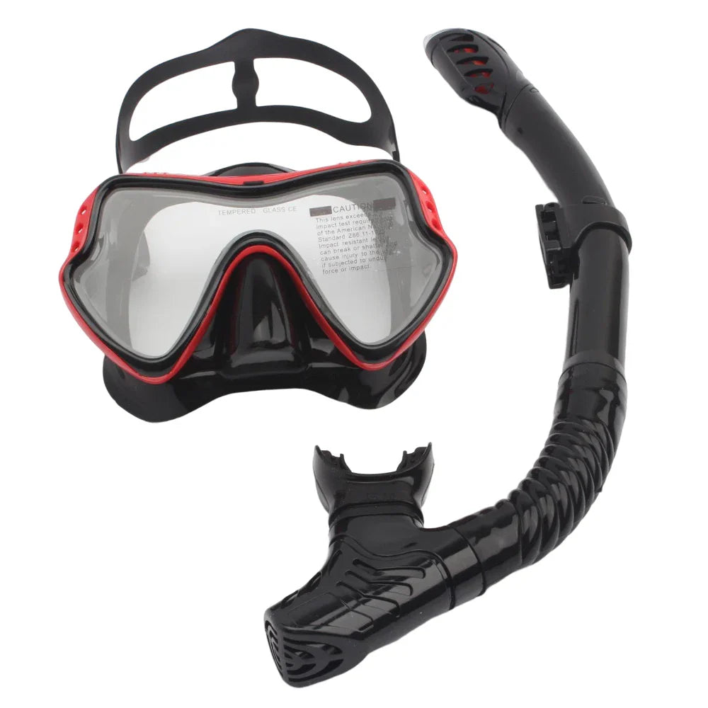 Skorter | Adult Unisex Snorkel Diving Mask Set with Goggles