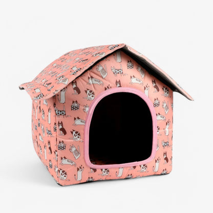 Skorter | Weather-resistant Animal House "CozyNest" for Cats and Small Dogs