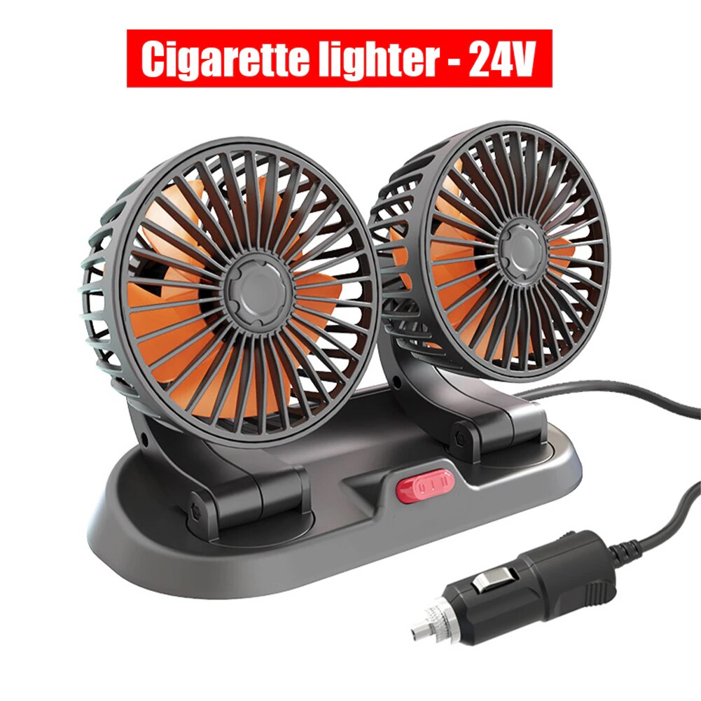 Skorter | Dual-Vent Car Fan