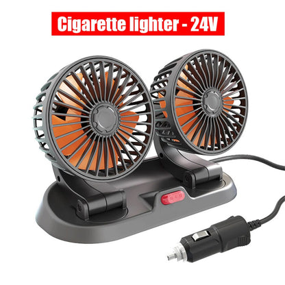 Skorter | Dual-Vent Car Fan