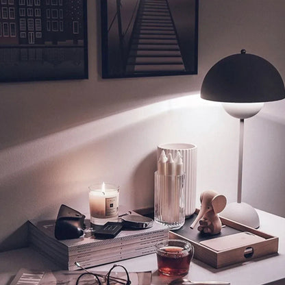 Skorter | Adjustable brightness flower pot lamp - Italian rechargeable table lamp VP3
