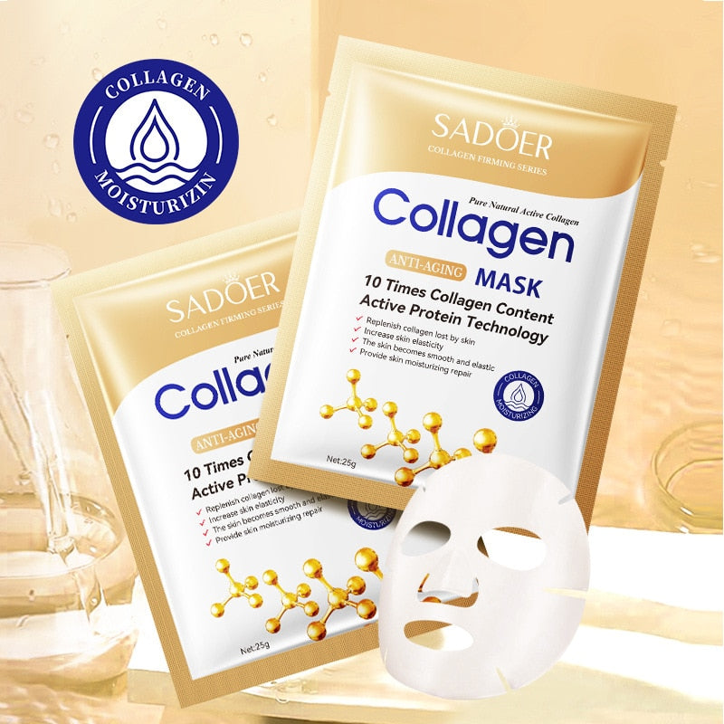 Skorter | 10 pieces collagen face mask