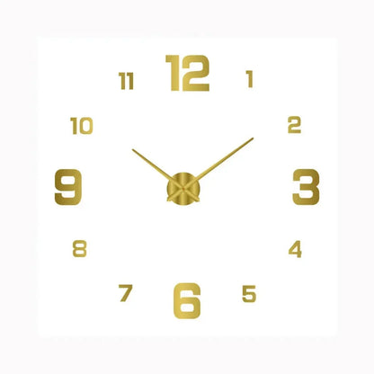 Skorter | Silent Classic Wall Clock | Non-Ticking Elegant Timepiece for Bedroom & Office