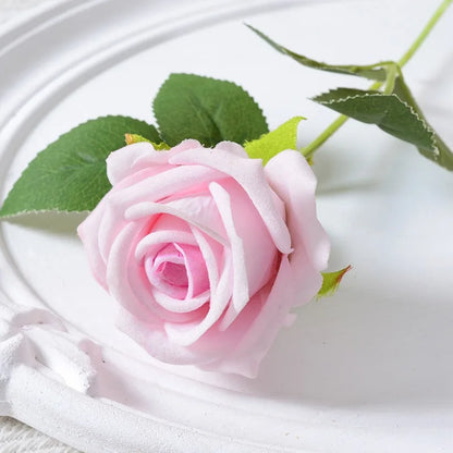 Skorter | 20 pieces Realistic Velvet Silk Rose Bouquet