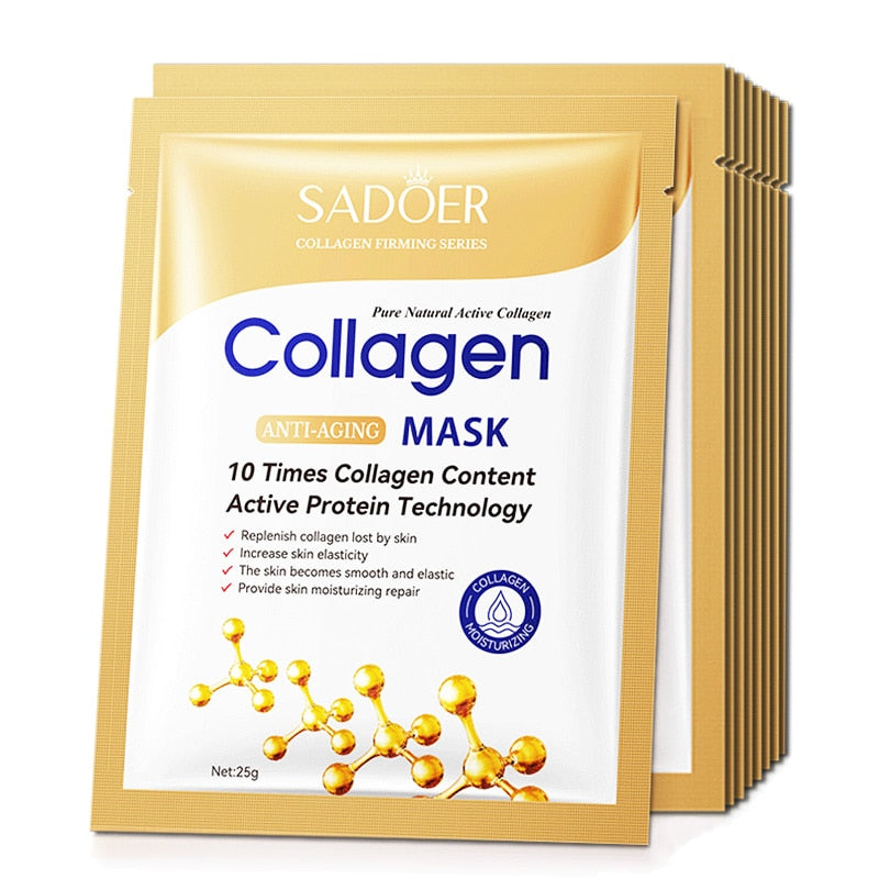 Skorter | 10 pieces collagen face mask