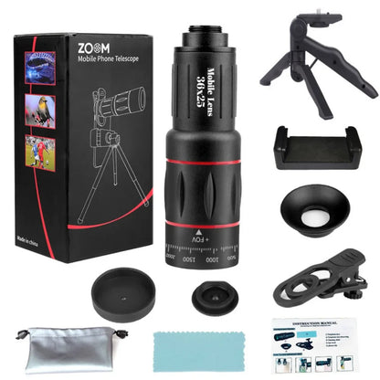 Skorter | Single Barrel Telephoto Lens External Camera for Mobile Phones - Telescopes & Concert Shooting