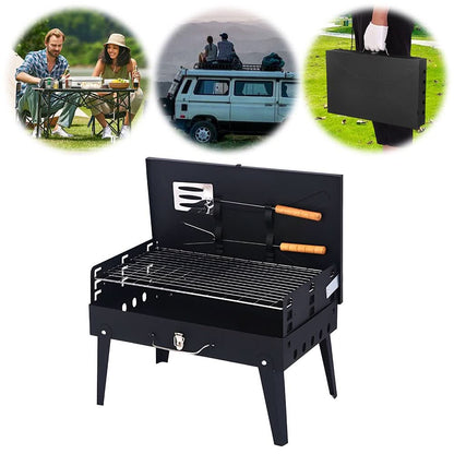 Skorter | Folding Steel Grill for Mobile BBQ & Spontaneous Grilling Fun