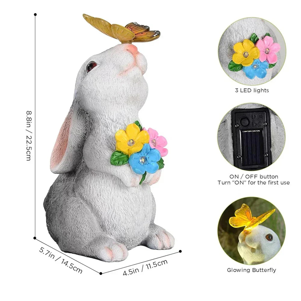 Skorter | Butterfly and Flower Hare Garden Light