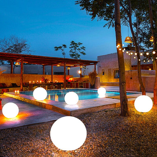 Skorter | Shiny Moon Solar LED Waterproof Garden Ball Light