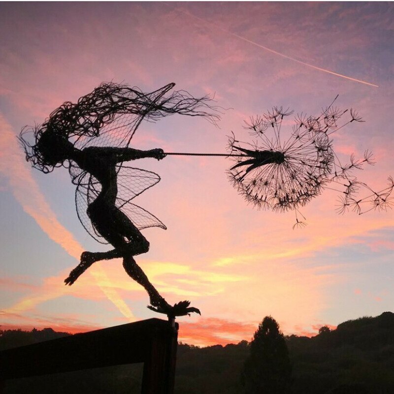 Skorter | Enchanting fairy tale garden sculptures: dreamy garden decorations - Alisa
