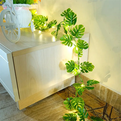 Skorter | Artificial Vine Plants with LED Lights for Hanging