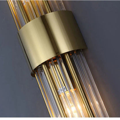 Skorter | Elegant LED Wall Lamp in Gold