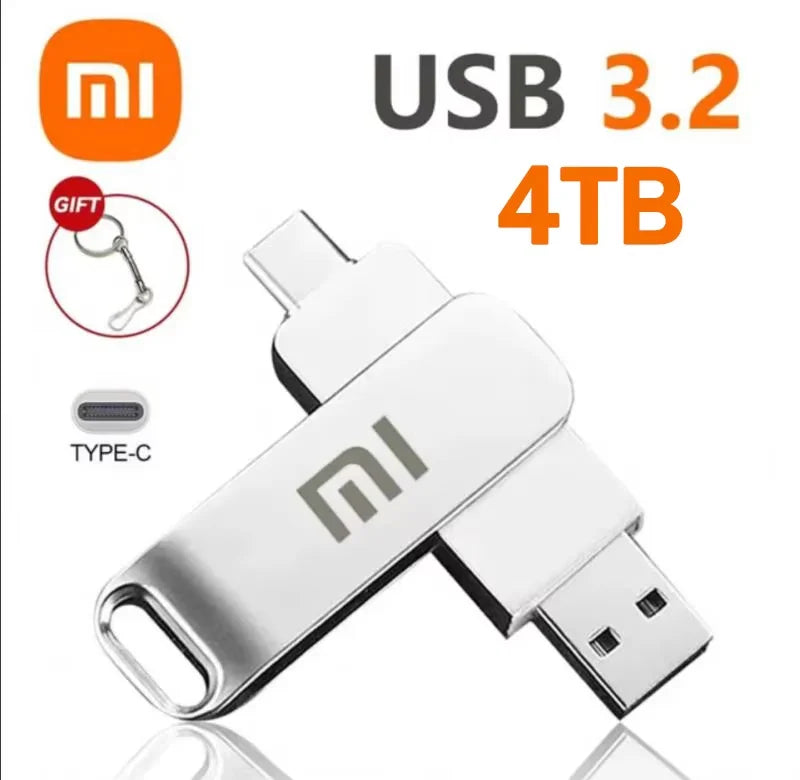 Skorter | Xiaomi 16TB USB 3.0 Pen Drive - High-Speed Metal SSD Flash Drive