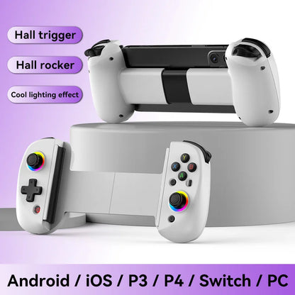 Skorter | BSP D8 RGB Wireless Tablet Controller with Bluetooth Stretching Joystick for Switch Gaming