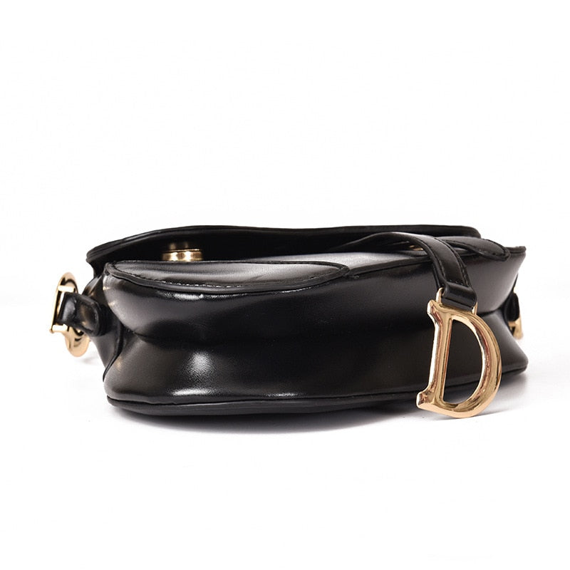Skorter | Luxurious Women's Shoulder Bag - exclusive PU - leather Saddle Bag