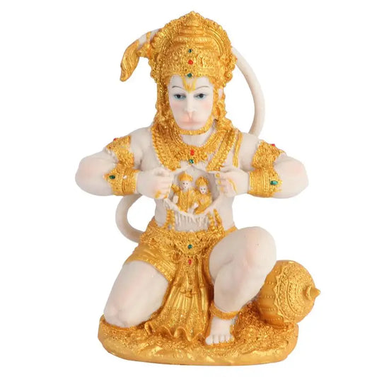 Skorter | 1 Piece Hanuman Buddha Monkey God Figurine Southeast Asian Style Home Sculpture Lord Hanuman Statue Buddha Figur Ornament