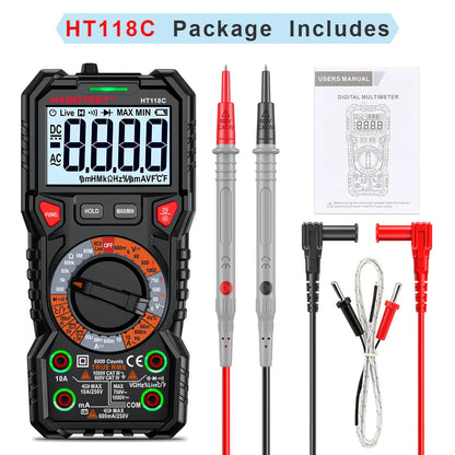 Skorter | HT118 Digital Multimeter - True RMS Auto Range NCV