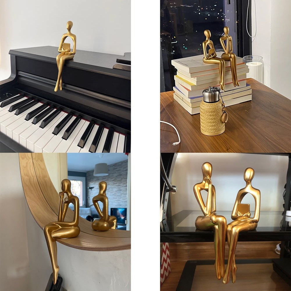 Skorter | Modern Figurines Abstract Home Decor Sculpture