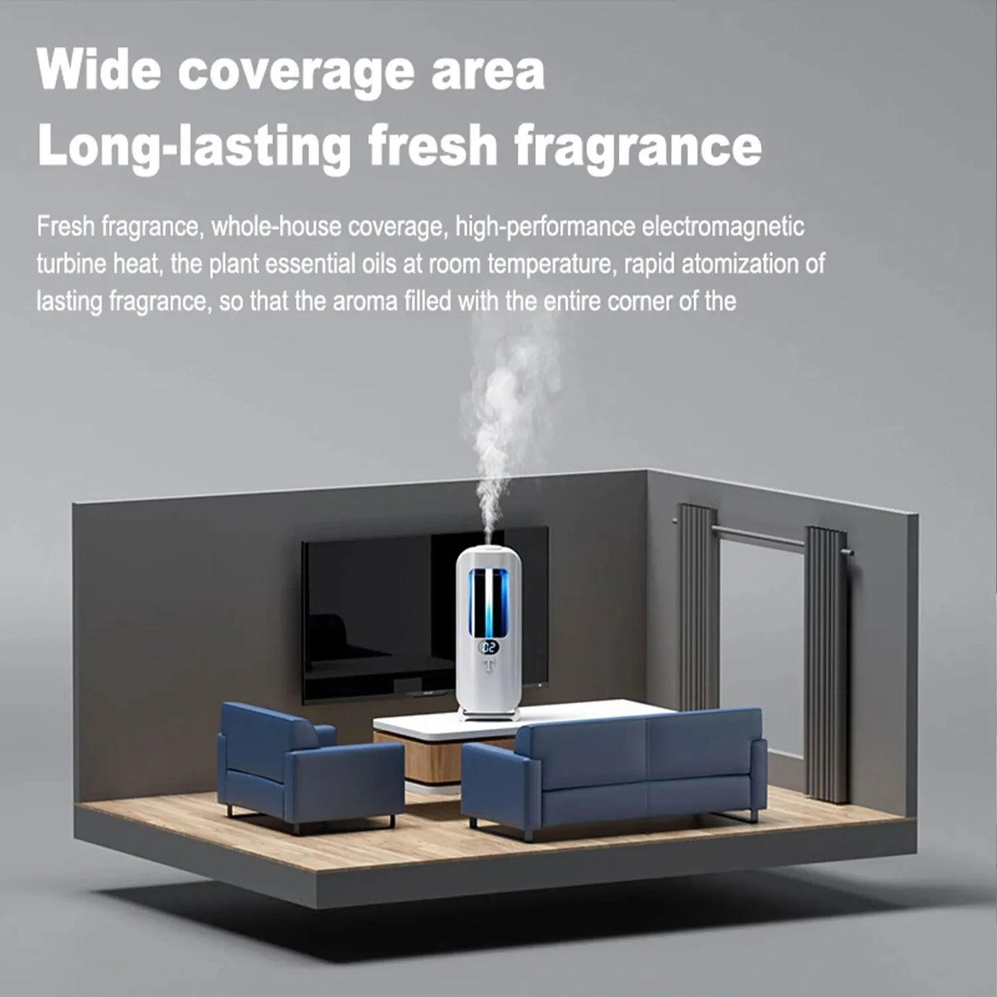 Skorter | 5 Modes rechargeable essential oil diffuser