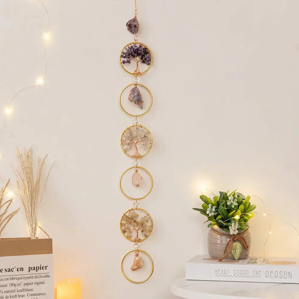 Skorter | Crystal Ring Stone Wall Hanging