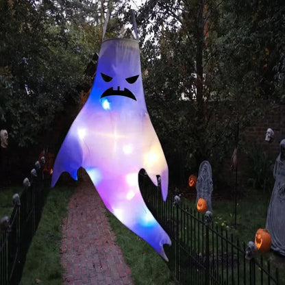 Skorter | Halloween Hanging Ghost Lights – LED Outdoor Decor