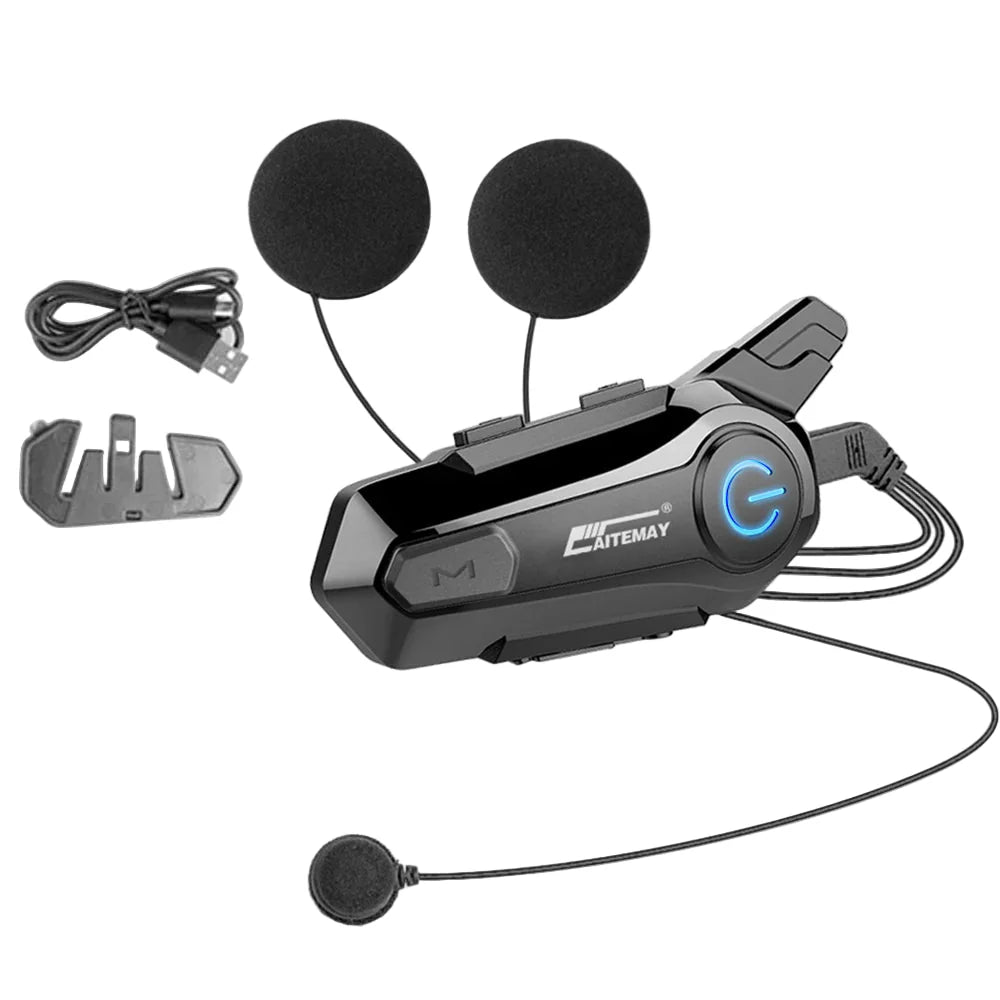 Skorter | Bluetooth Motorcycle Helmet Intercom Headset with 1000m Range & IPX6 Waterproof – RoadComm