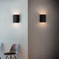 Wrinkled Color Resin LED Wall Fixture Lamp