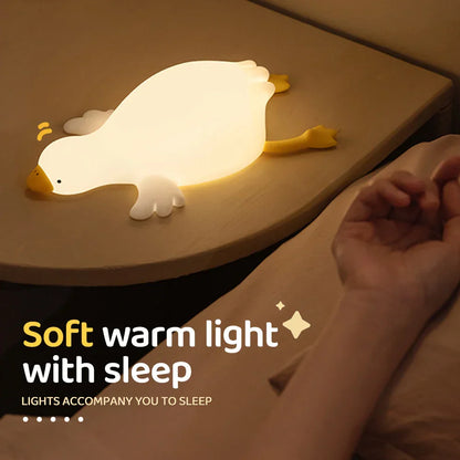 Skorter | Goose Children's Room Night Light - USB Rechargeable Touch Lamp