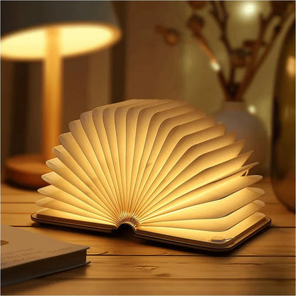 Skorter | Folding Book Light – Unique and Quirky Gift Idea for Book Lovers, Perfect for Reading Nooks or Bedside Tables | Creative and Compact Night Light