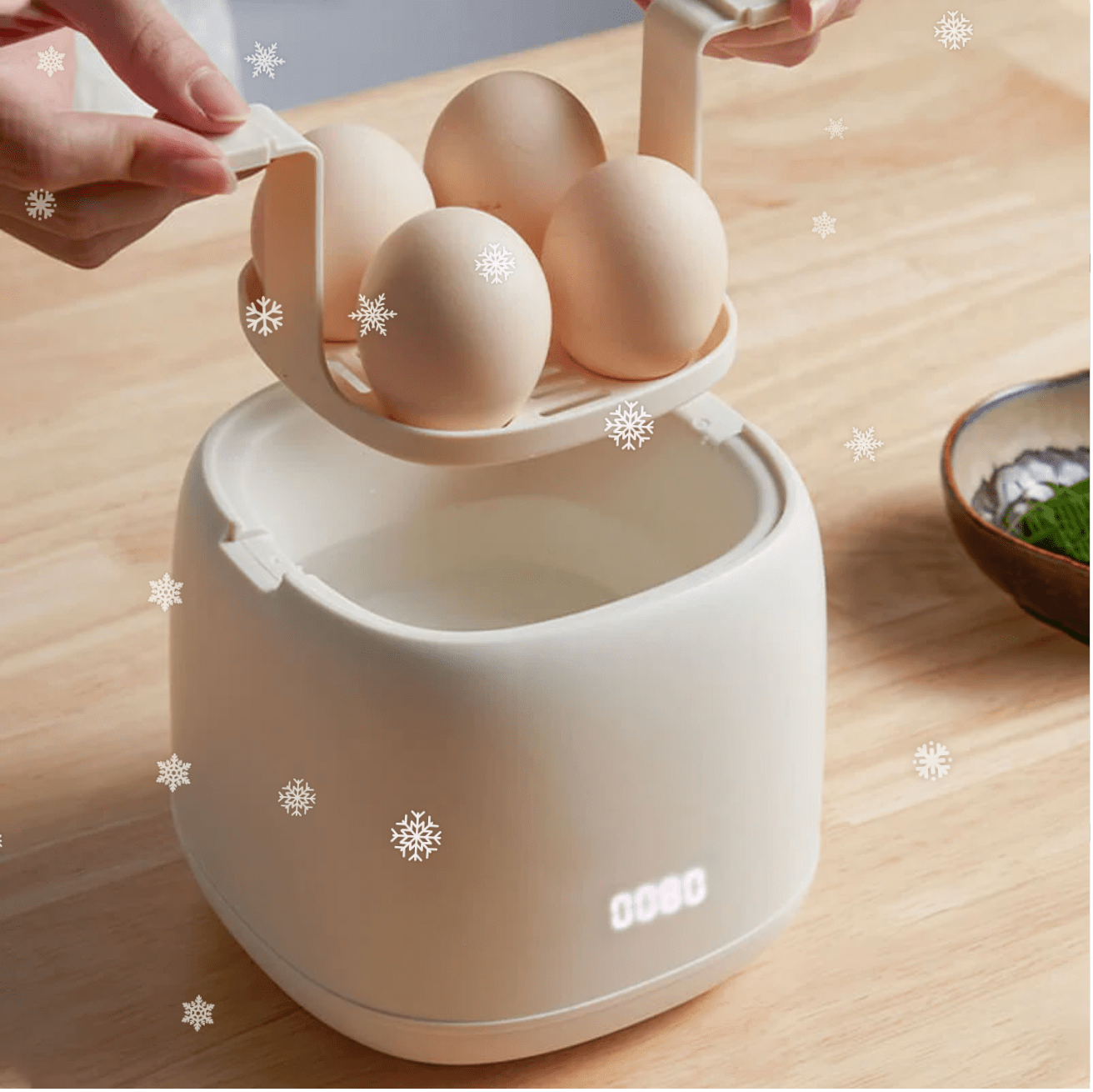 Skorter | EggMaster | Ultra Smart Egg Cooker with 6 Cooking Modes – Perfect Eggs Every Time