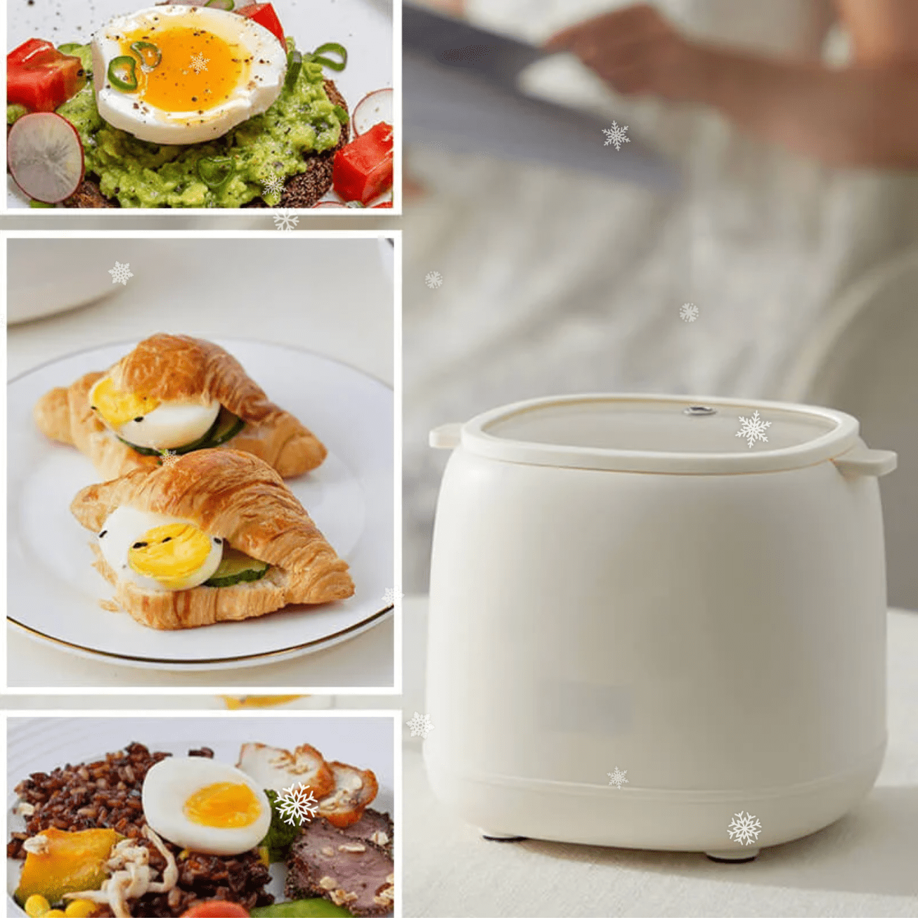 Skorter | EggMaster | Ultra Smart Egg Cooker with 6 Cooking Modes – Perfect Eggs Every Time