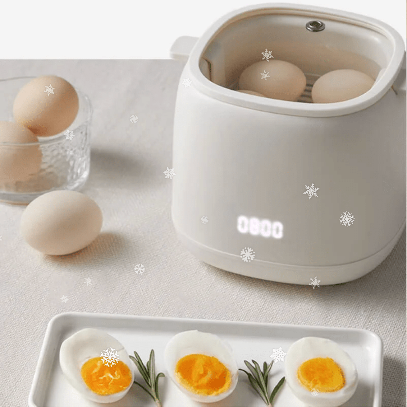 Skorter | EggMaster | Ultra Smart Egg Cooker with 6 Cooking Modes – Perfect Eggs Every Time