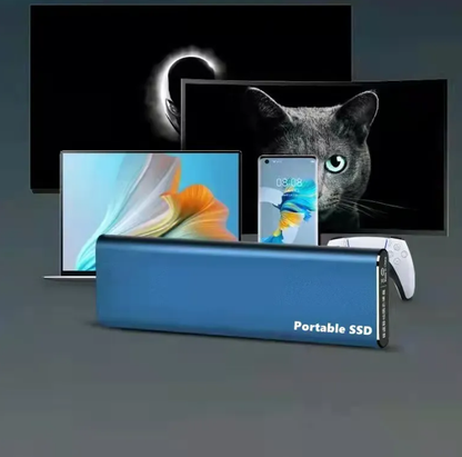 Skorter | 4TB USB-C Portable External Hard Drive for PC & Mac