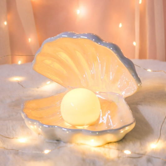 Skørter | Pearl Shell - Ceramic Lamp