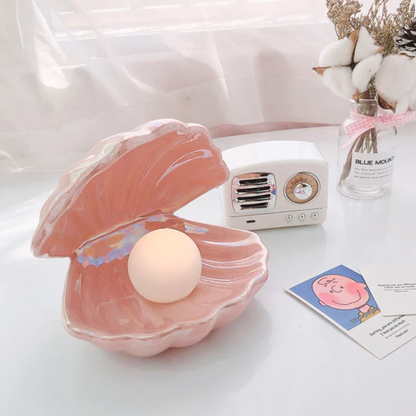 Skørter | Pearl Shell - Ceramic Lamp