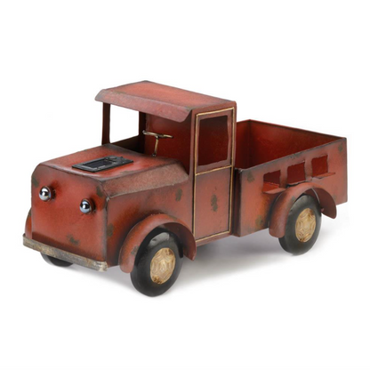 Skørter | Red Truck Solar Light Flower Pot