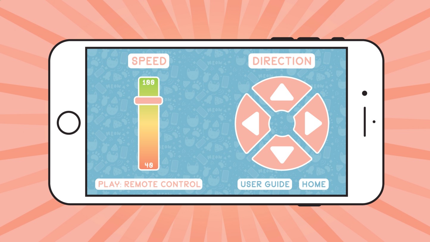 Skorter | Mouse Hunt Cat Toy, App Controlled