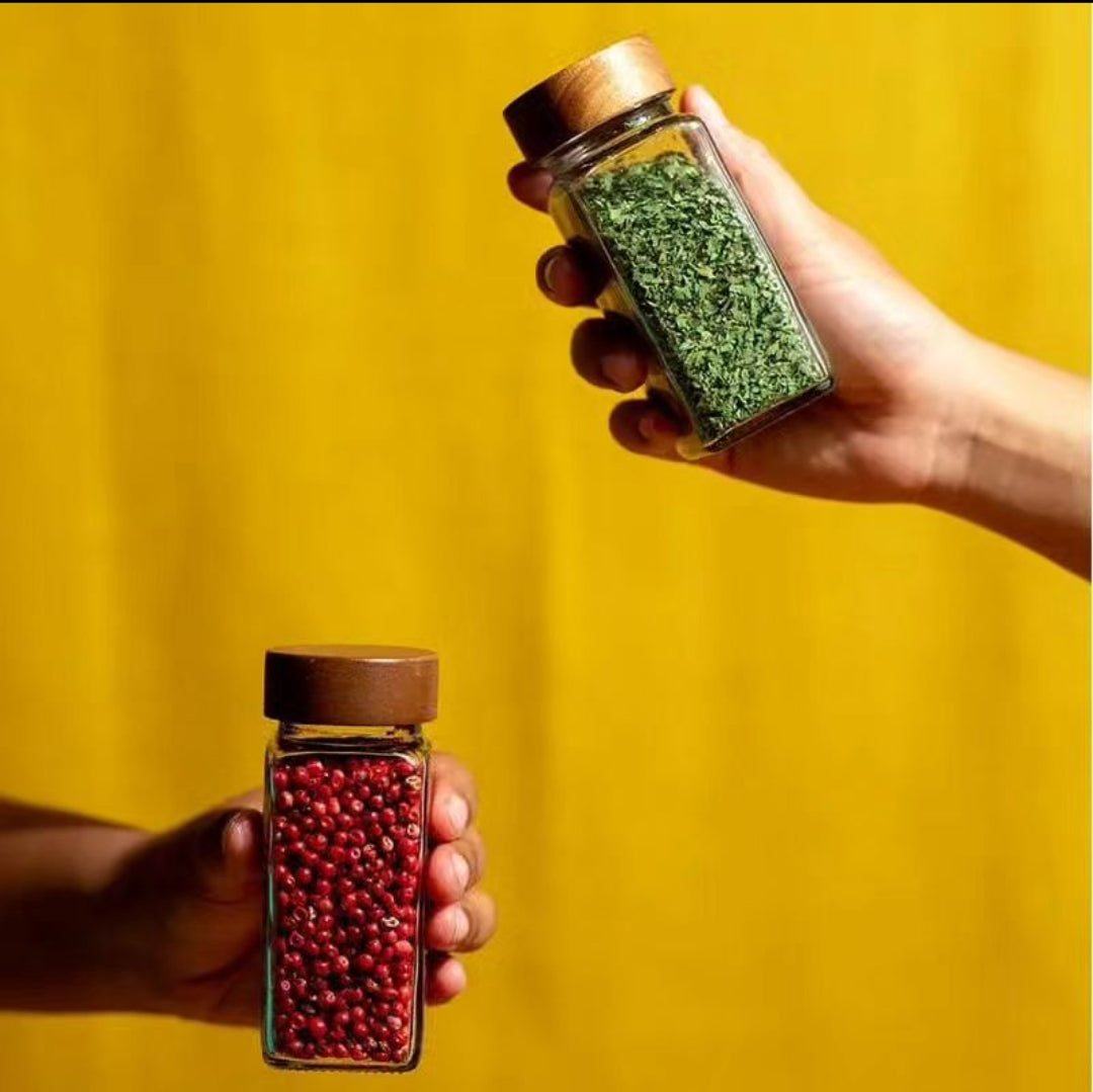 Skorter | 12 Piece Spice Storage Jars