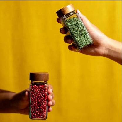 Skorter | 12 Piece Spice Storage Jars